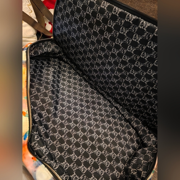 Betsey Johnsin Floral Quilted Weekender Bag - Picture 5 of 8